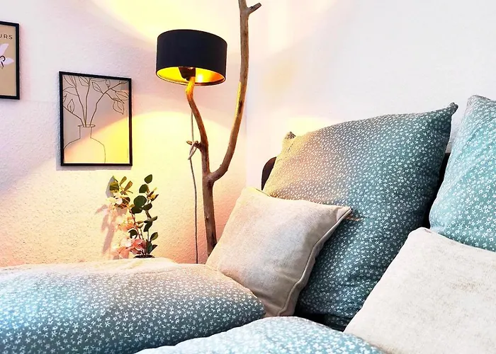 아파트 Am Stiftsbergpark, 3 Schlafzimmer, 6 Personen, Wlan, 55 Zoll Fernseher